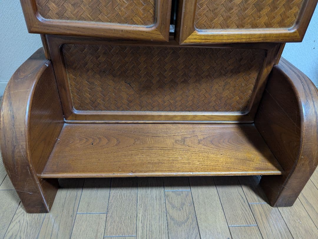 アンティーク鏡★三面鏡　柳川家具