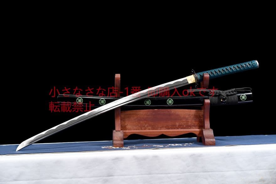 【清羽】中炭素鋼武士刀   古兵器 武具　刀装具　日本刀　模造刀 居合刀