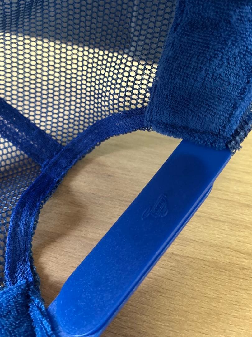 クロムハーツ FUCK トラッカー メッシュ キャップ 青 白