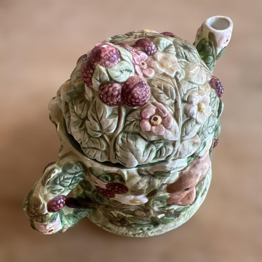 英国ヴィンテージヴィレッジコレクターズティーポット