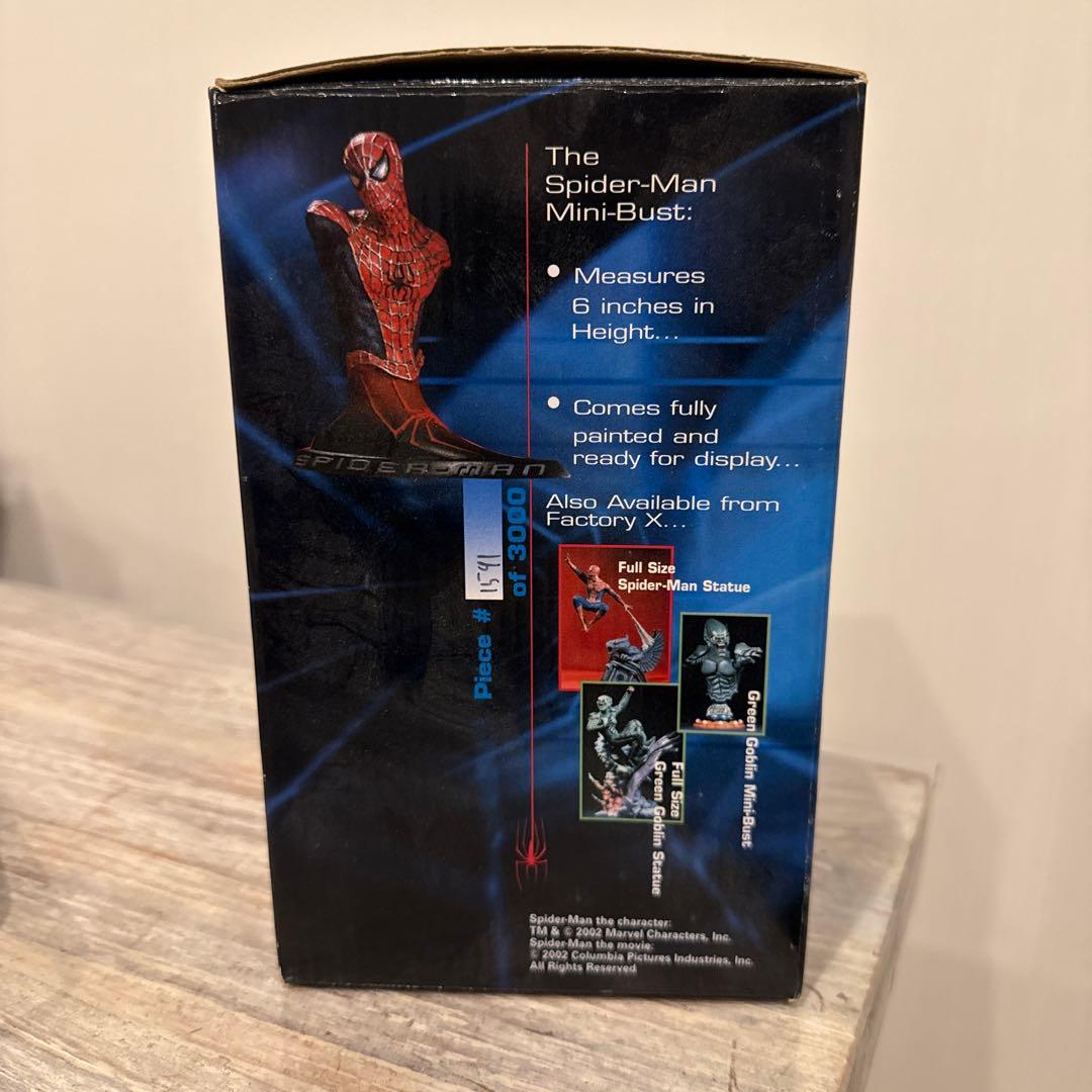 スパイダーマン ミニバスト　スタチュー　【限定3000体】