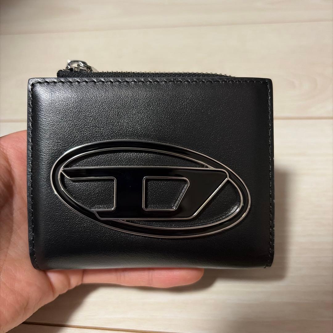 【新品】DIESEL 1DR コンパクト財布ケース 箱付き 255S