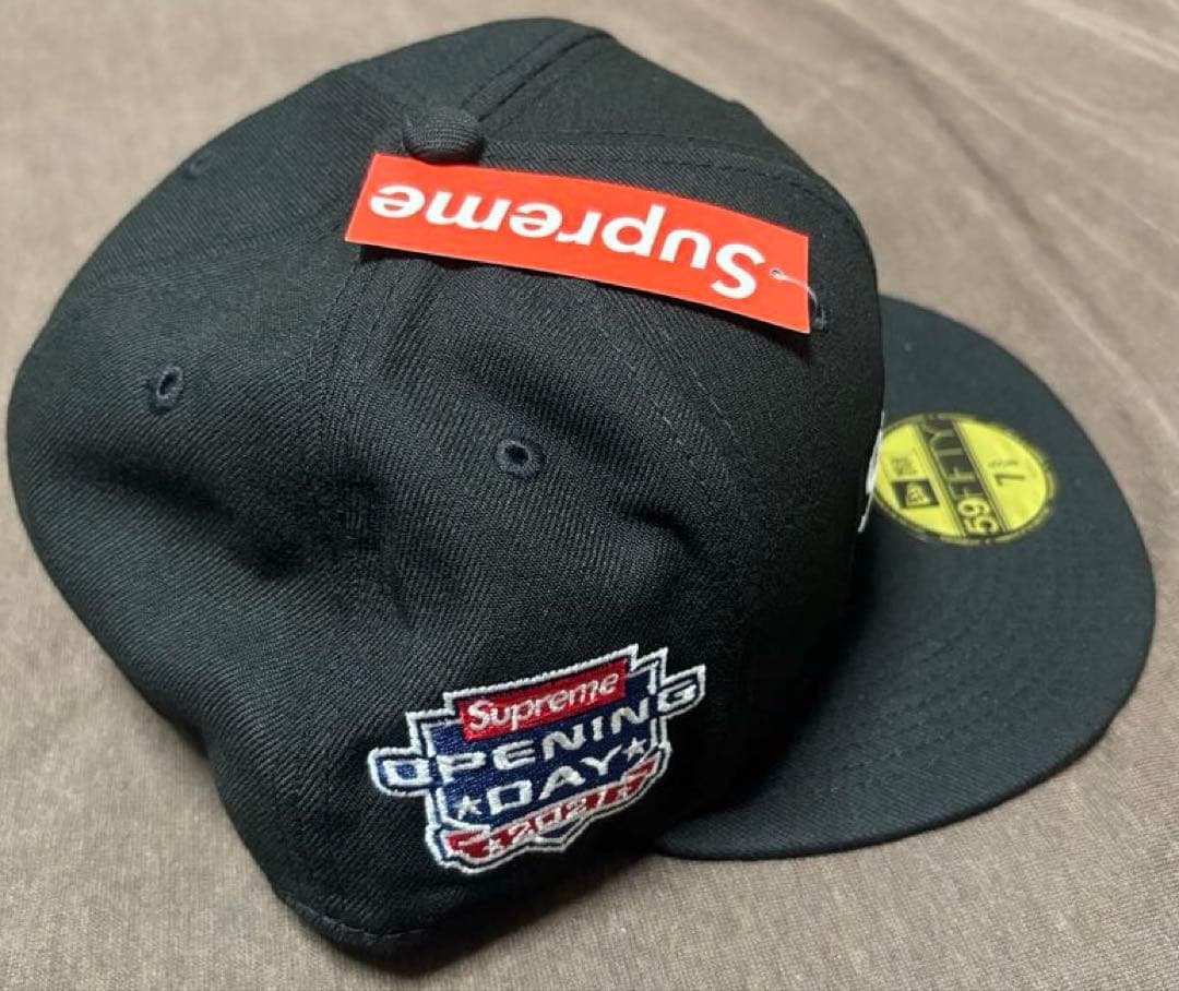 G*D様 【新品】Supreme Box logo New Era 黒×黄 7-