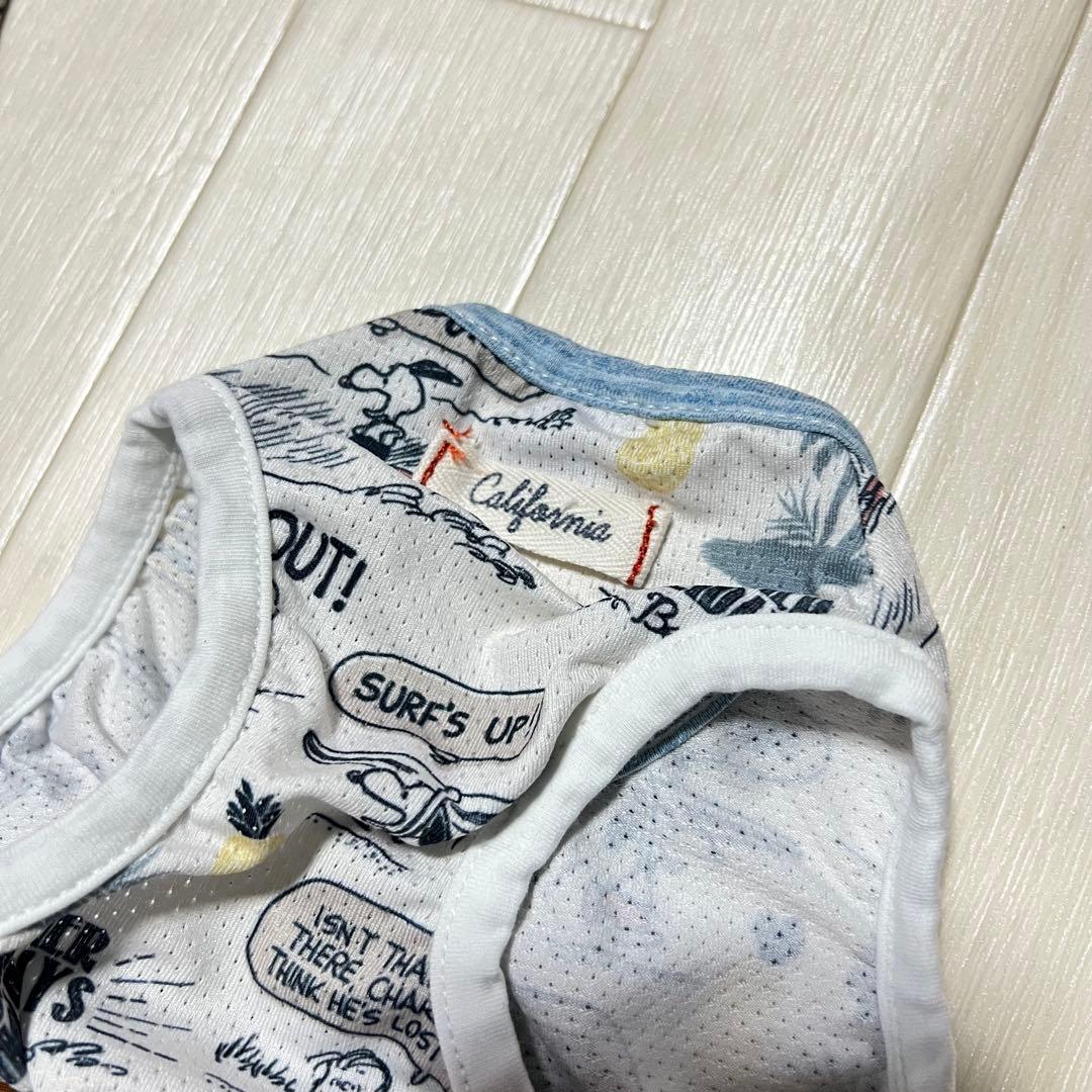 5枚セット ペットパラダイス スヌーピー クール タンクトップSNOOPY