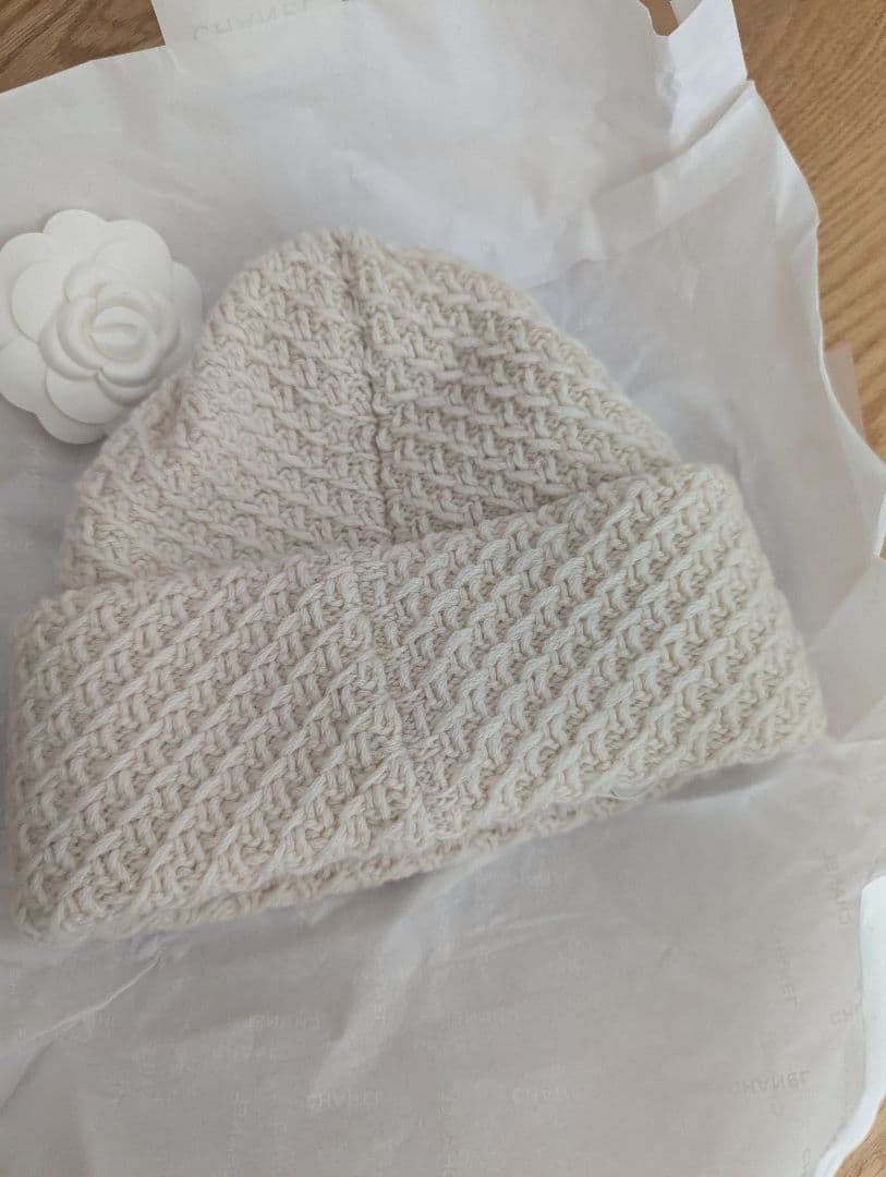 【新品未使用】CHANEL 大人気★ニット帽 シャネル