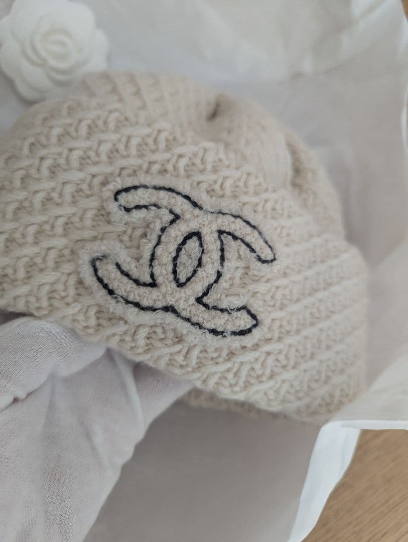 【新品未使用】CHANEL 大人気★ニット帽 シャネル