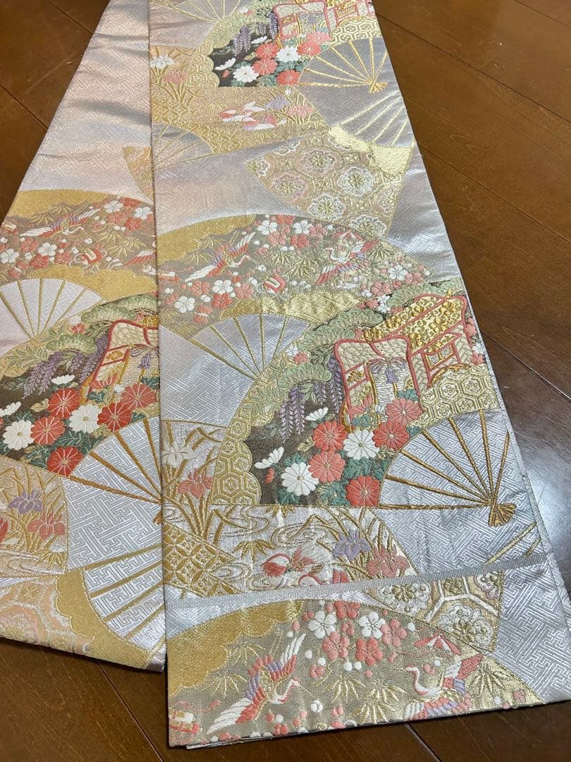 美品　正絹訪問着　紋付　フルセット4点　入学式　七五三　お宮参り