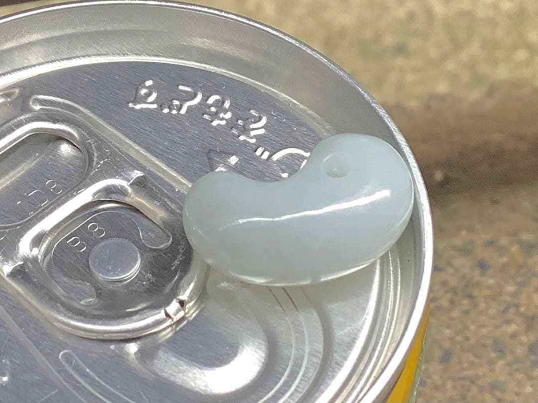 ⭕️1個だけ本物ジェダイトをお持ちください　糸魚川翡翠勾玉　ロウカン‼️機械鑑定付