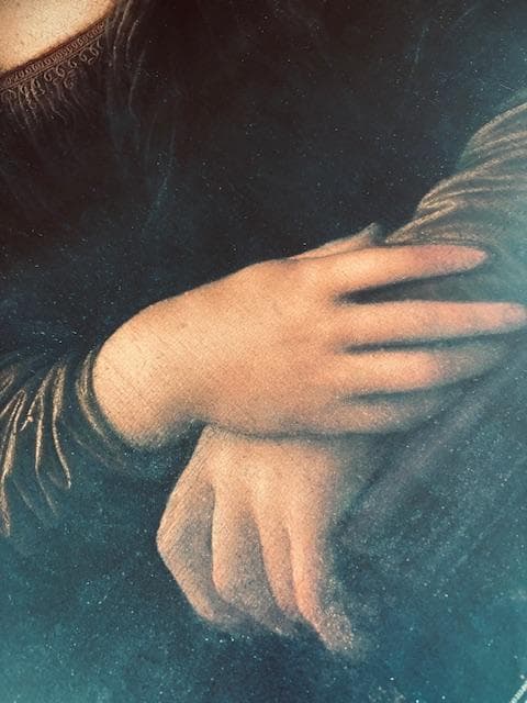 額装品/モナリザ（レオナルド ダ ヴィンチ）アートポスター