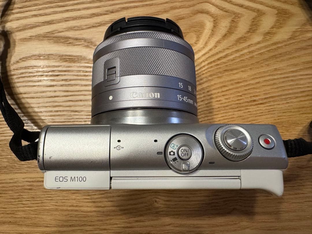Canon ミラーレス一眼カメラ EOS M100 EF-M15-45 ホワイト