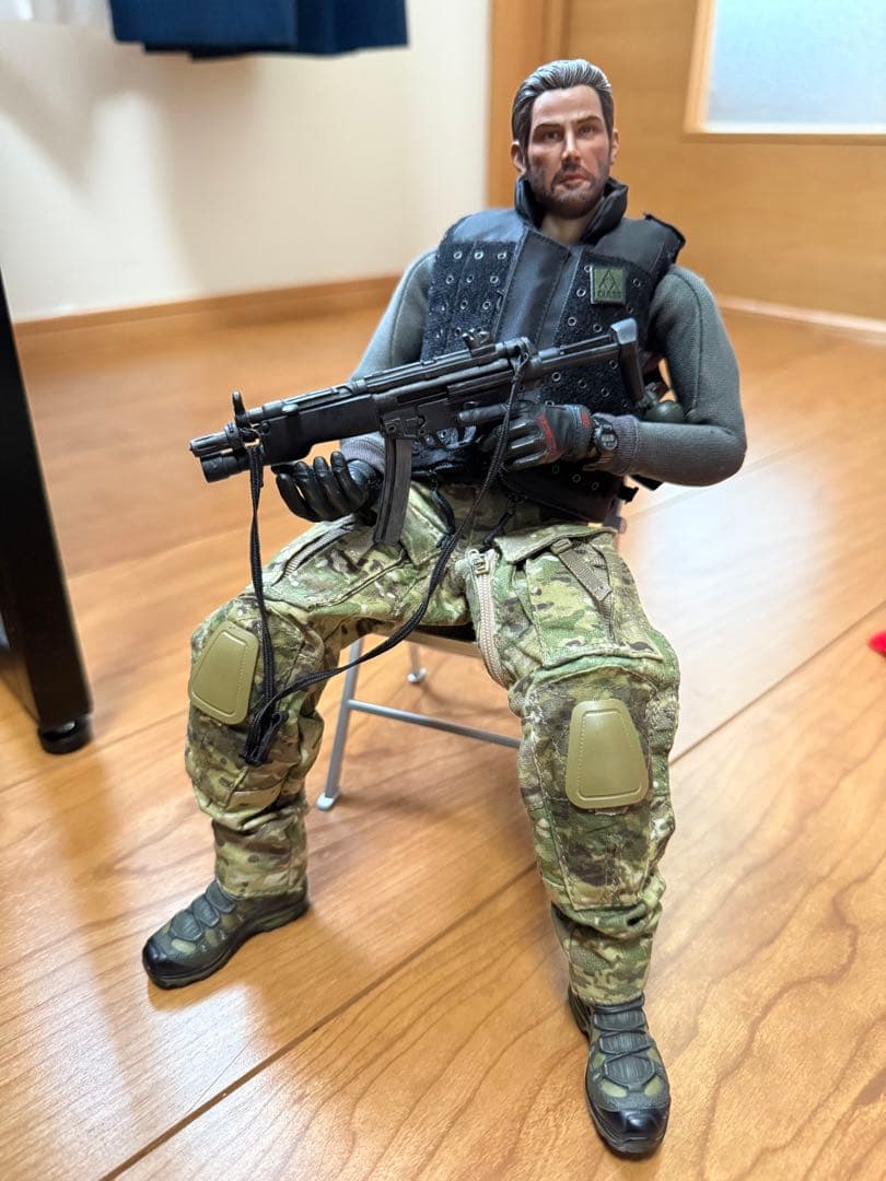 1/6 ホットトイズ 系 キアヌ・リーブス 似 カスタム オマケ付