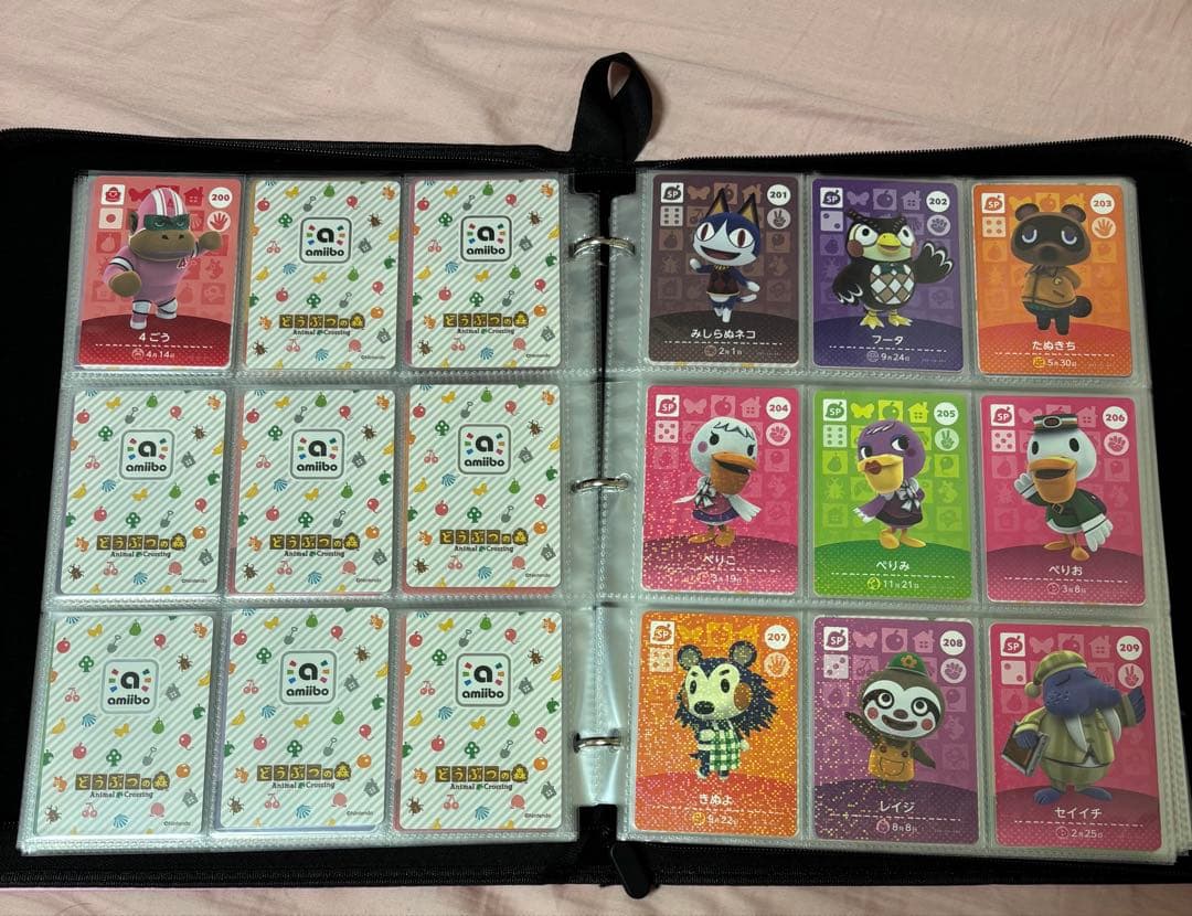 どうぶつの森 amiiboカード 第1〜第5 計504枚　フルコンプ