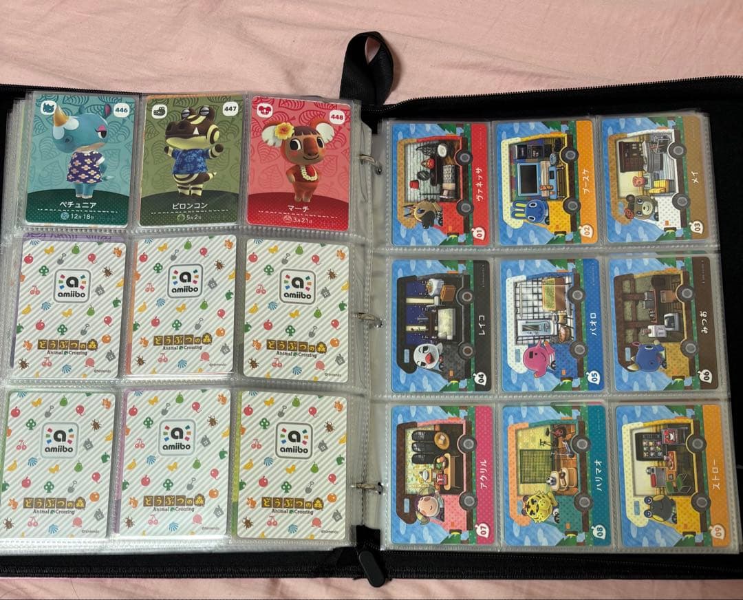 どうぶつの森 amiiboカード 第1〜第5 計504枚　フルコンプ