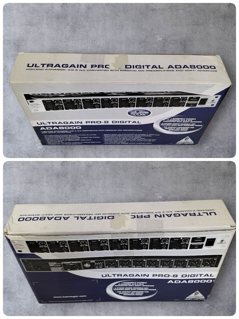BEHRINGER ベリンガー ADA8000 AD/DA コンバータ 8ch