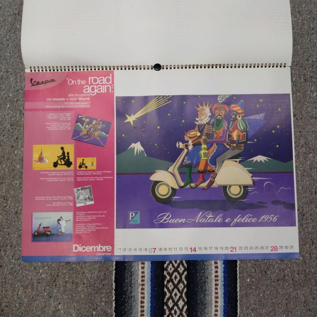 PIAGGIO　Vespa　２００３ Calendar（成川商会）
