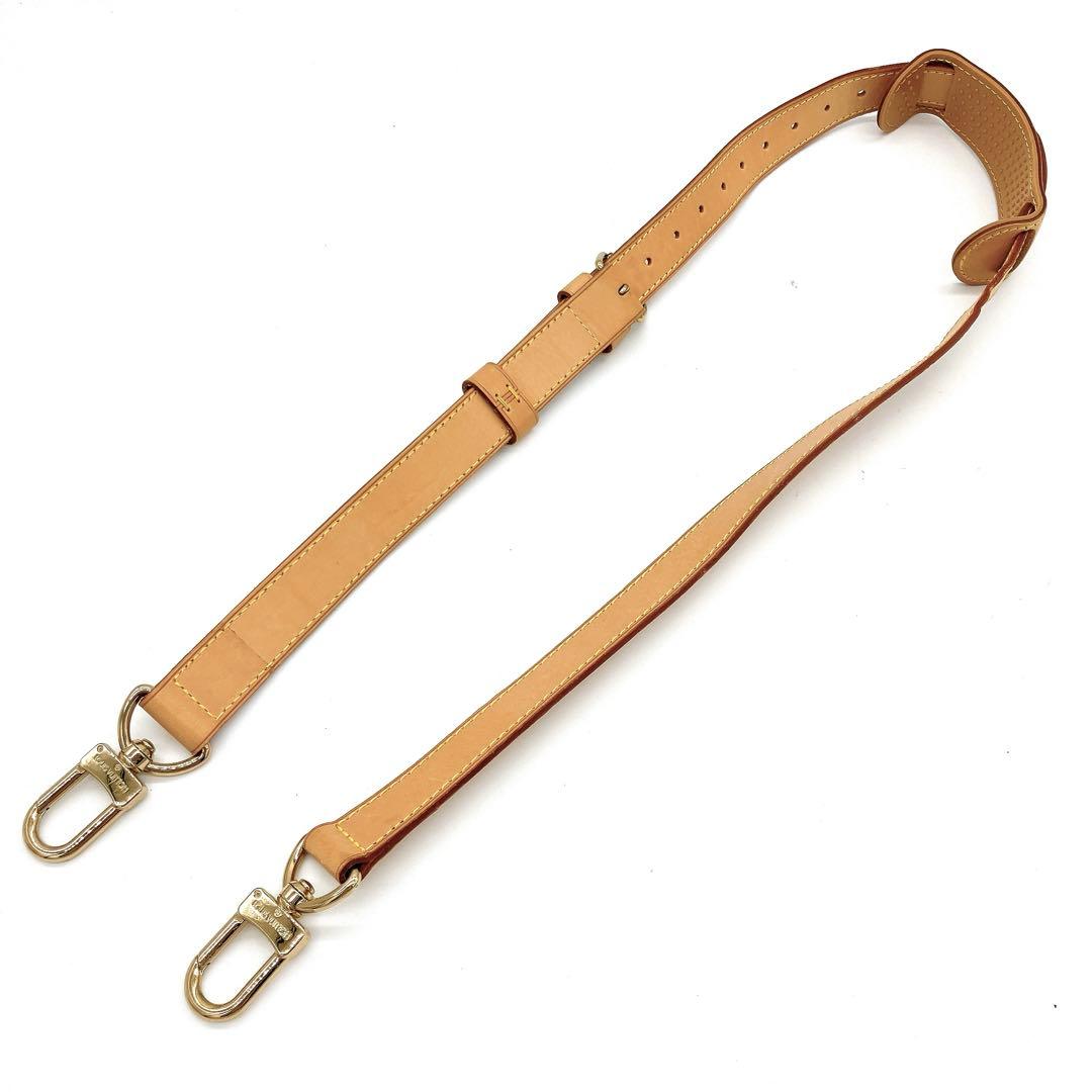 美品【LOUIS VUITTON】キーポル用　ショルダーストラップ　ヌメ革