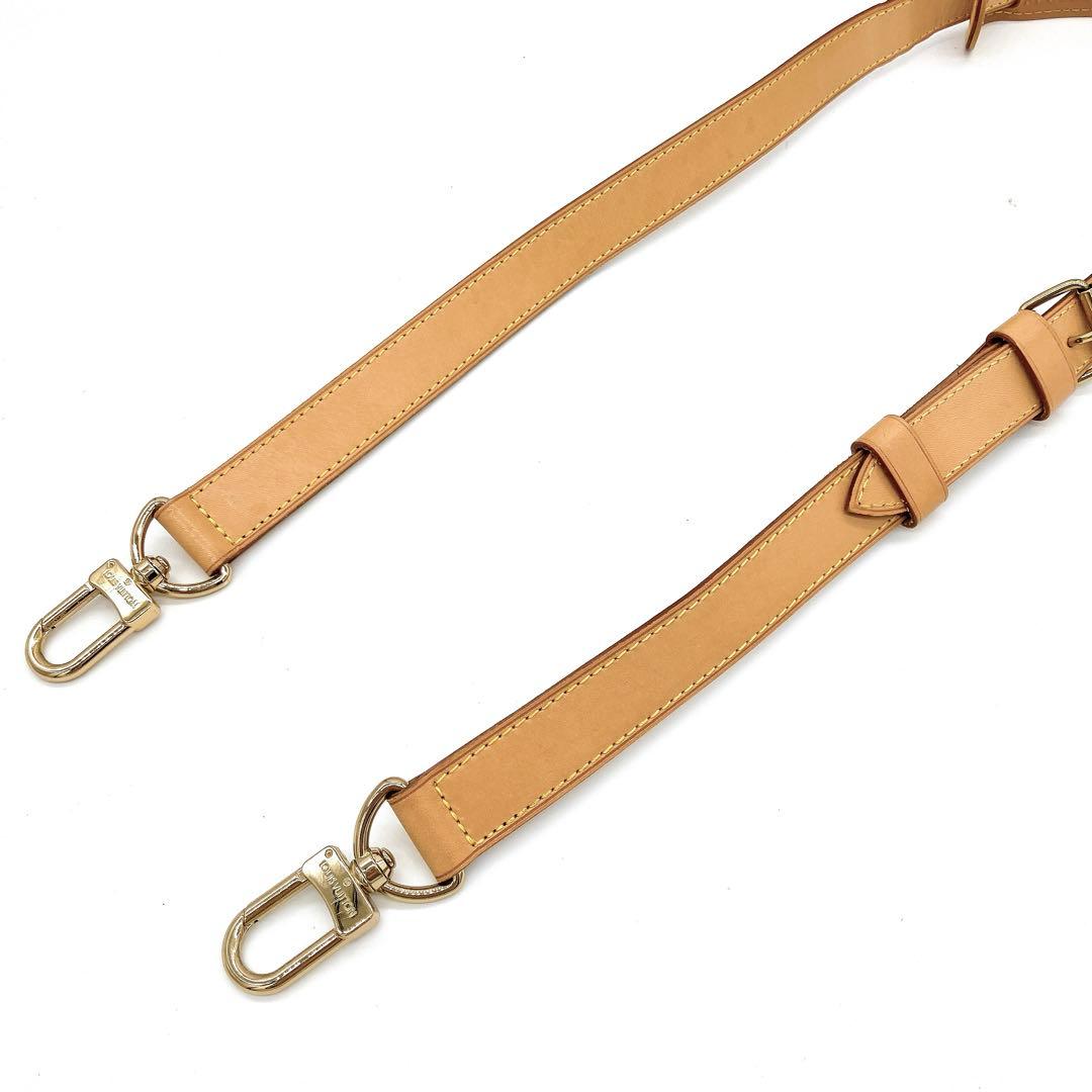 美品【LOUIS VUITTON】キーポル用　ショルダーストラップ　ヌメ革