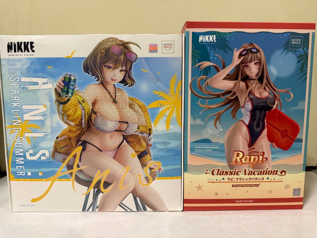 【未開封】NIKKE アニス、ラピ　フィギュア2体セット