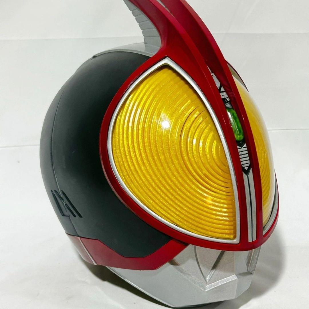 仮面ライダー ファイズ　マスク　磁石装置　複眼発光　アトラクコスプレ用　塗装済み