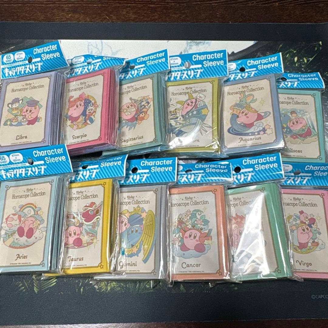 星のカービィ　ホロスコープ　スリーブ　全種類セット　新品　未開封