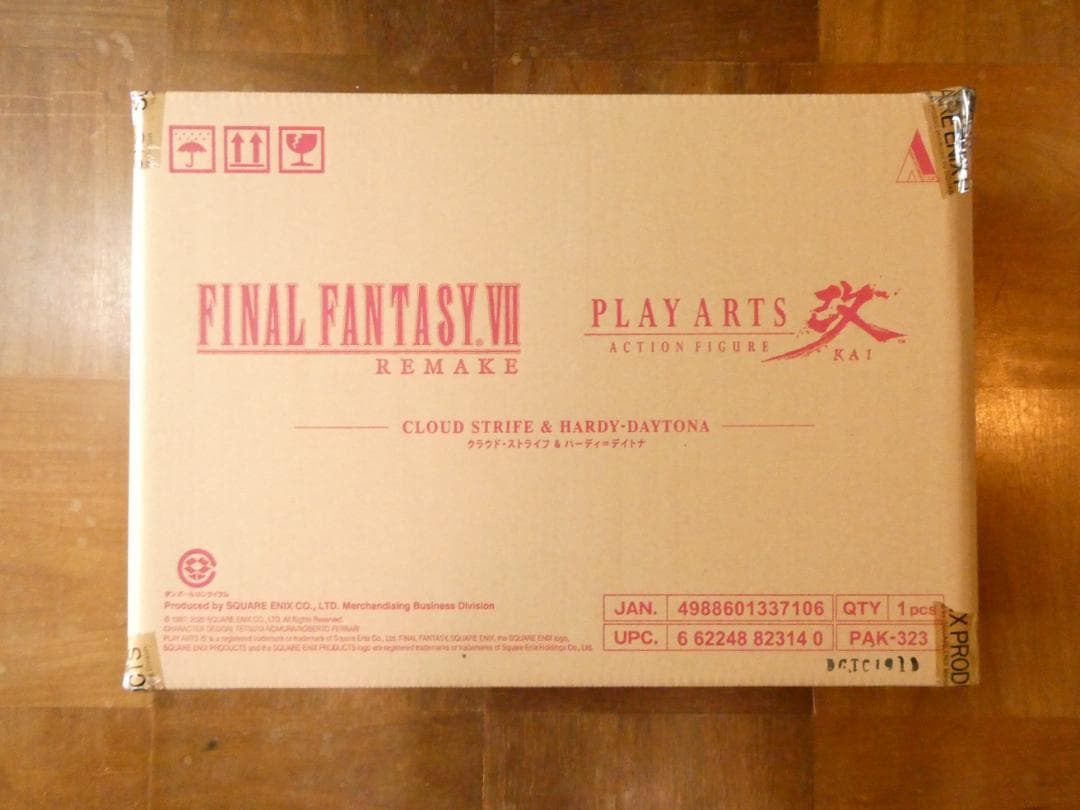 【未開封】FFVII リメイク PLAY ARTS改 クラウド&ハーディデイトナ
