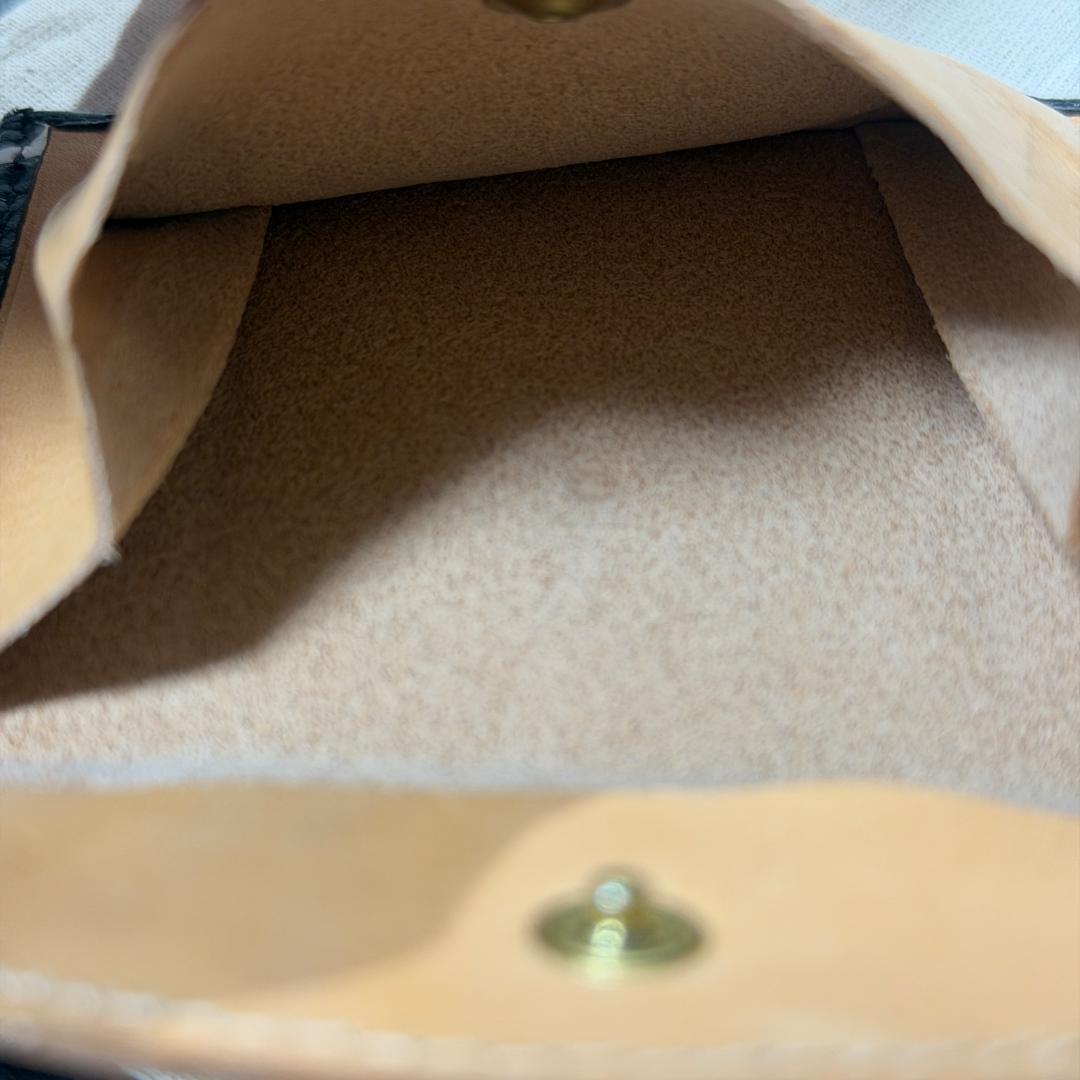 【新品未使用】イルビゾンテ ロゴ 二つ折り 財布 ブラック 黒