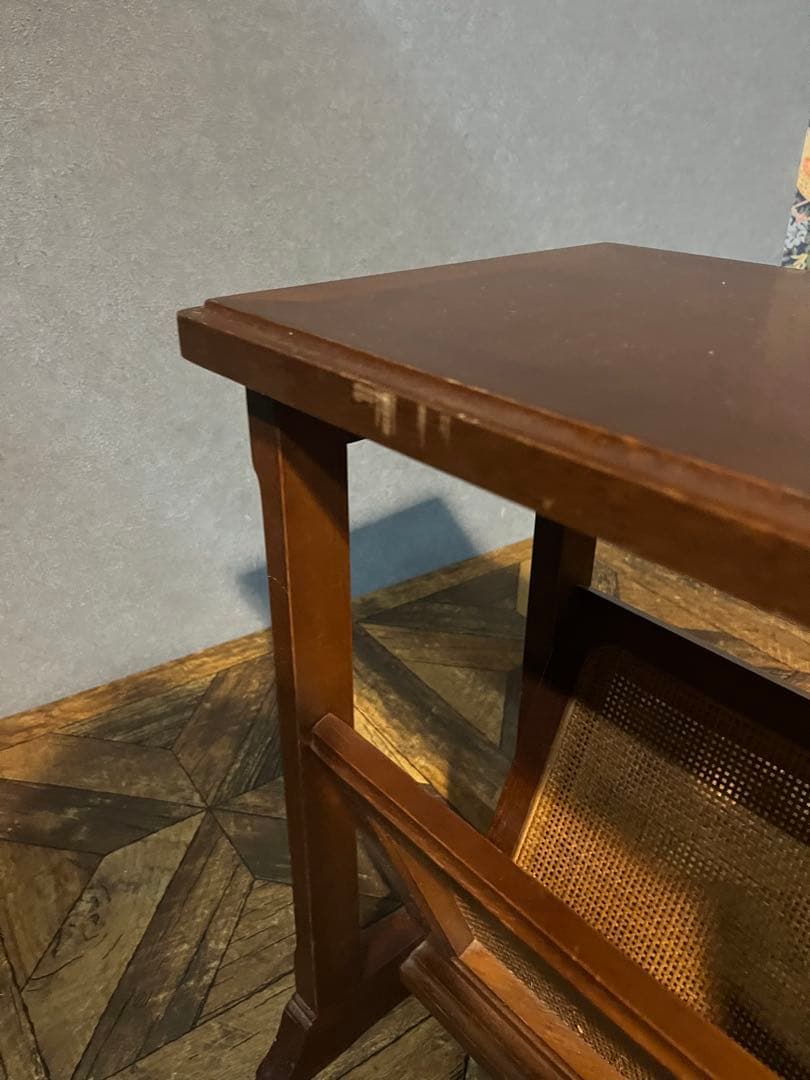 Shin＊maruni マガジンラック 地中海シリーズ サイドテーブル