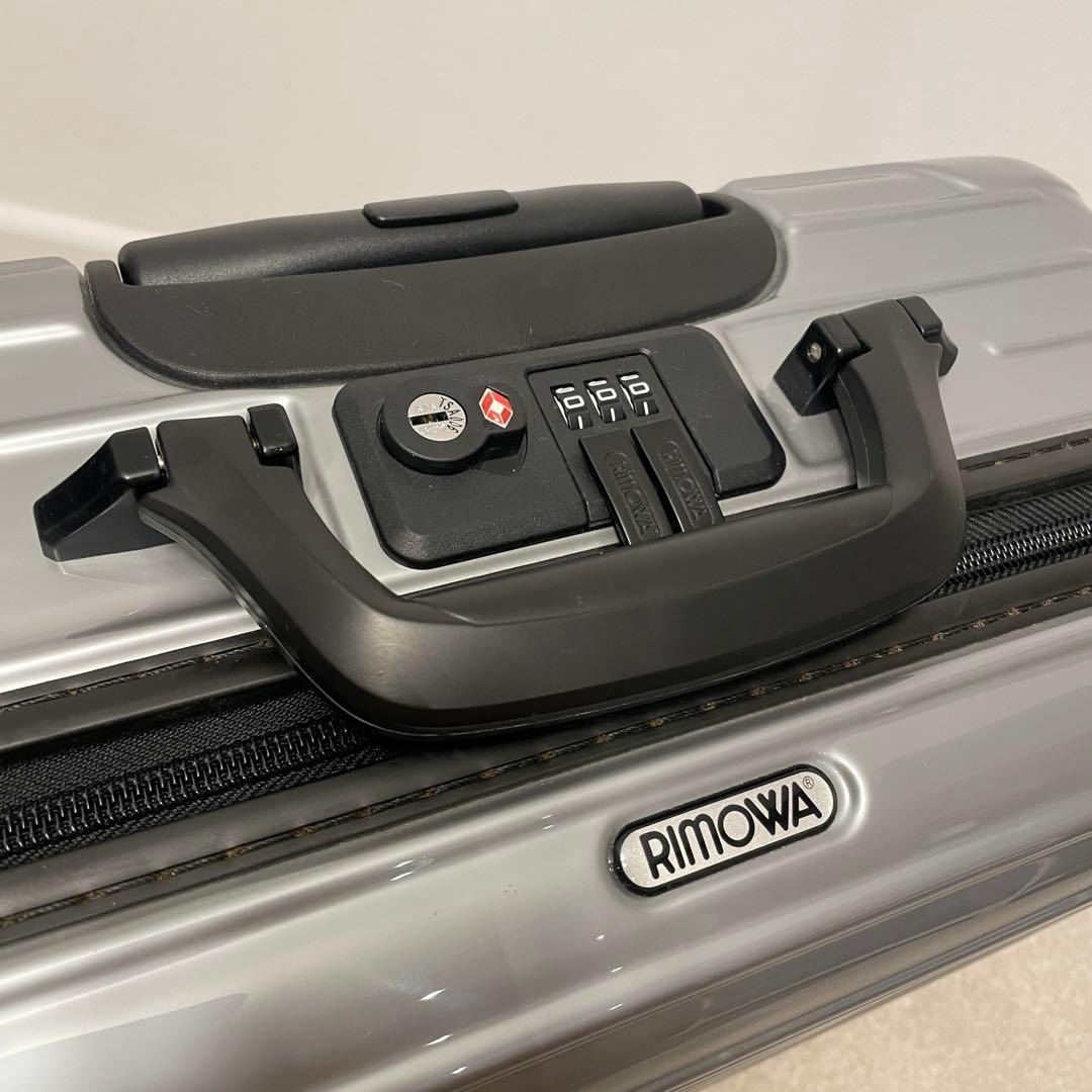 付属品フルセット RIMOWA Salsa ビジネストロリー 2輪 シルバー