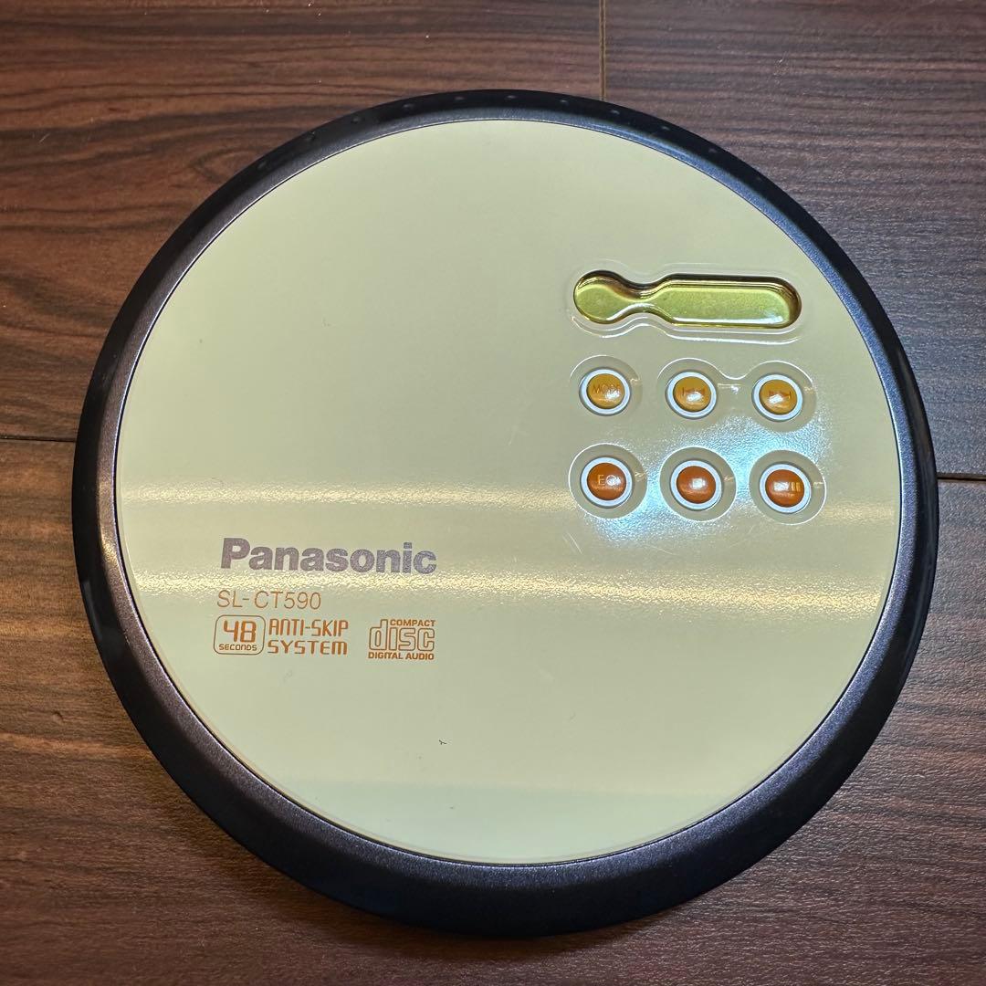 Panasonic ポータブルCDプレーヤー SL-CT590 5534