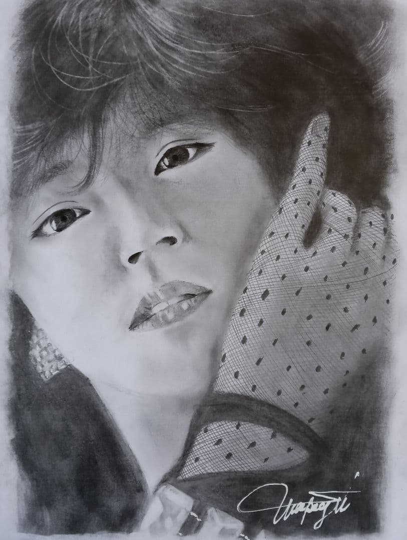 中森明菜さん八つ切り