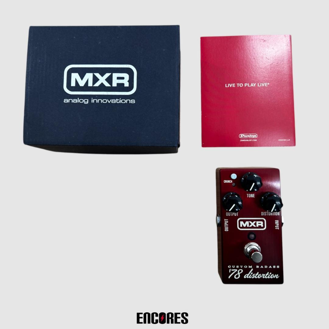 ギター MXR M78 Custom Badass 78 Distortion