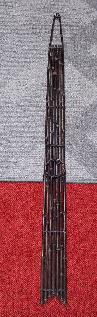 竹製の籠をかけたり短冊をかけたりするものです