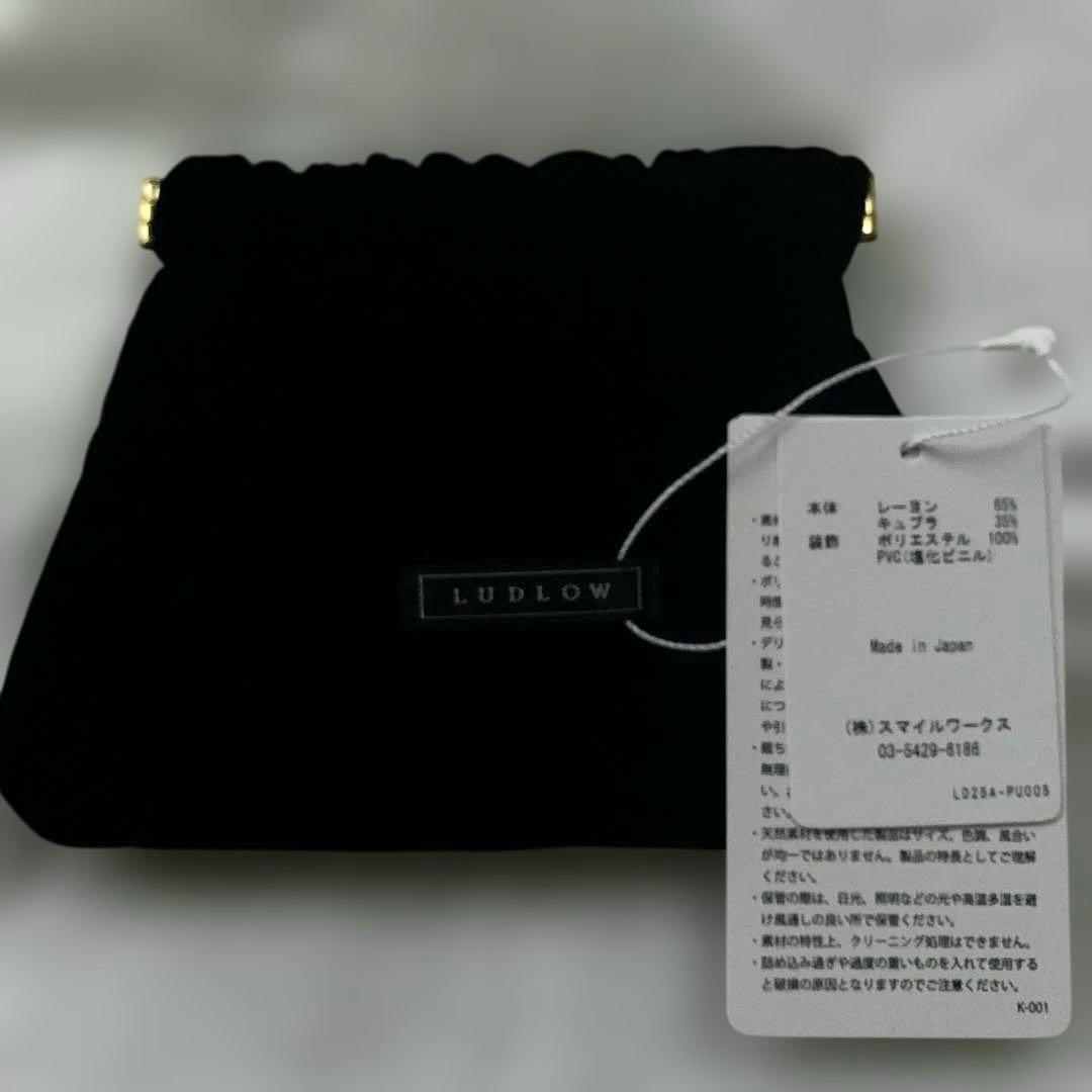 LUDLOW ポーチ　キャビア　Mサイズ