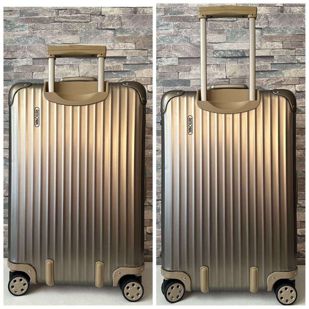 リモワ スーツケース トパーズ プレミアム シャンパンゴールド 63L