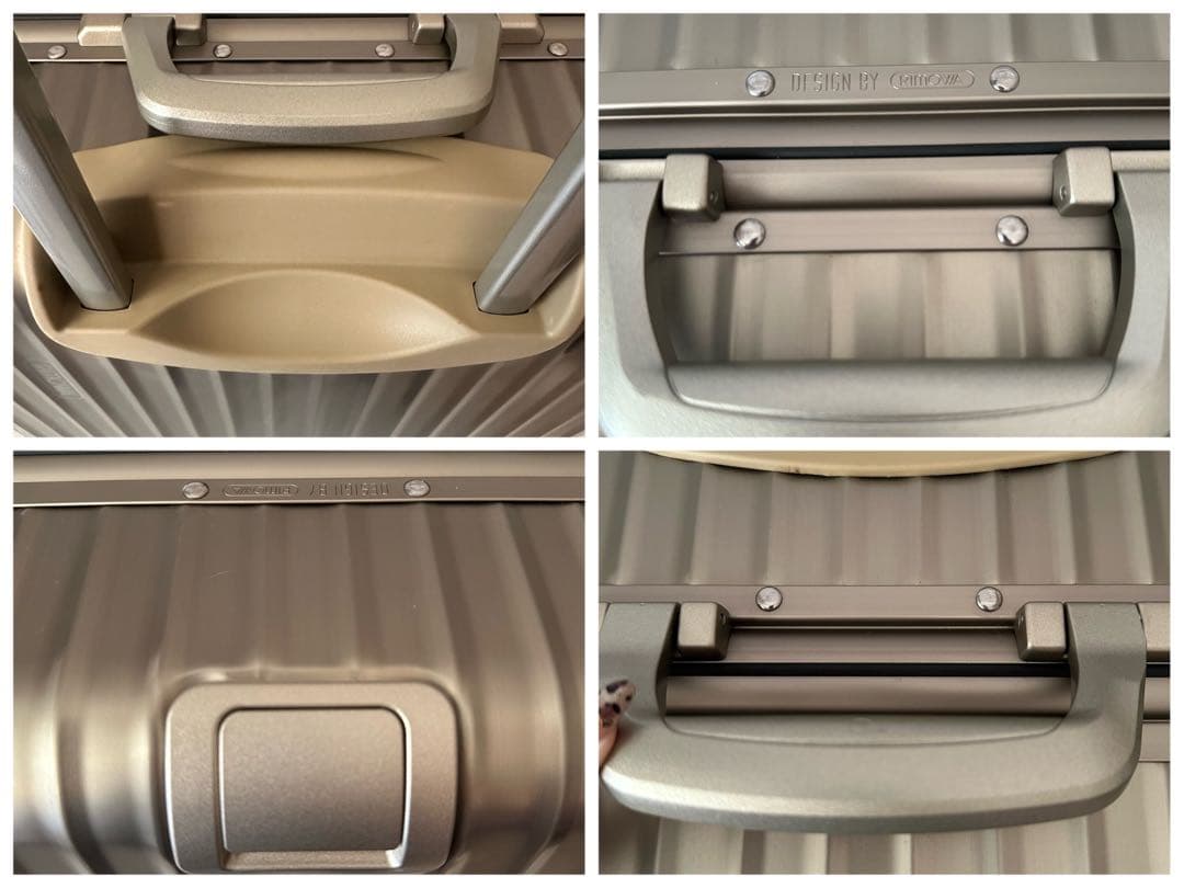 リモワ スーツケース トパーズ プレミアム シャンパンゴールド 63L