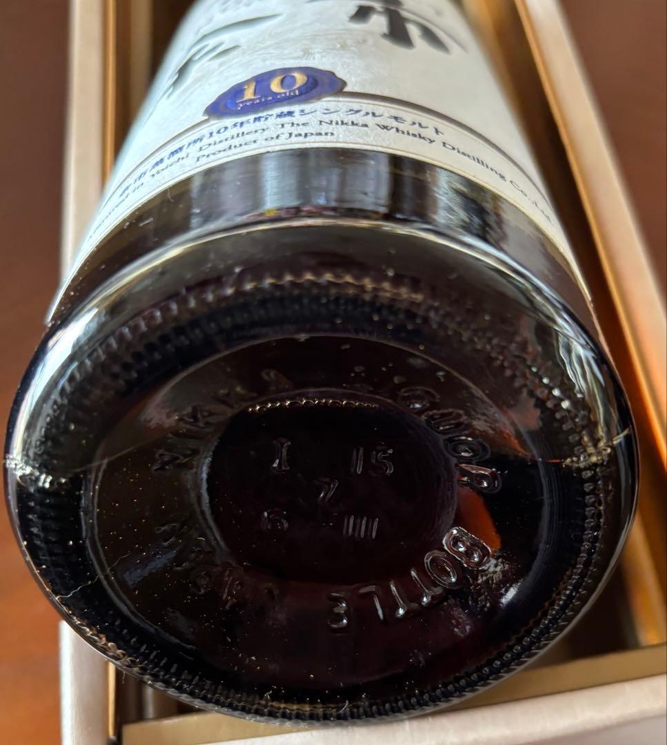 余市10年 700ml 化粧箱付 未開栓