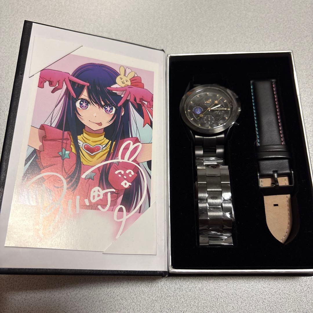 推しの子 天然ダイヤ クロノグラフ腕時計 アイ