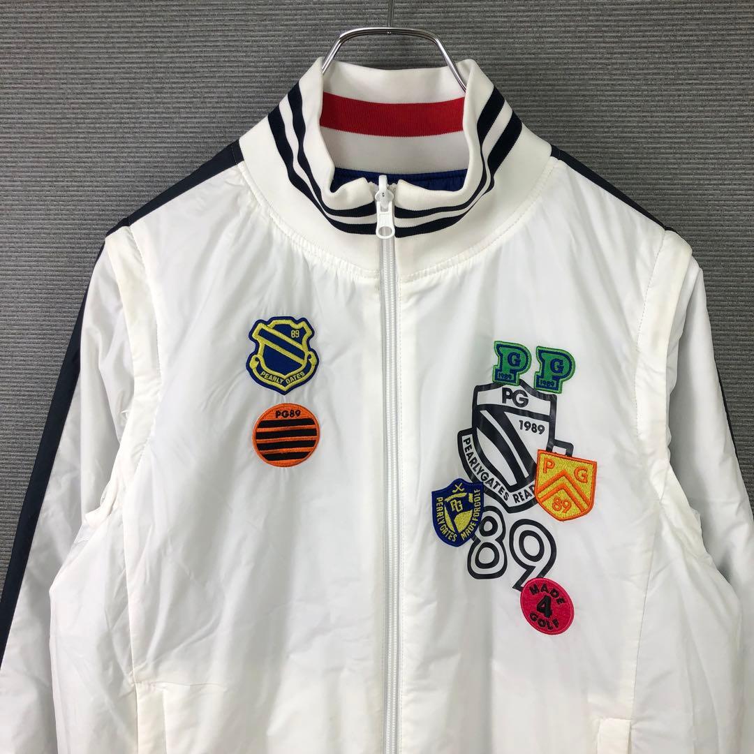 PEARLY GATES Pertex リバーシブル ブルゾン 1 ホワイト