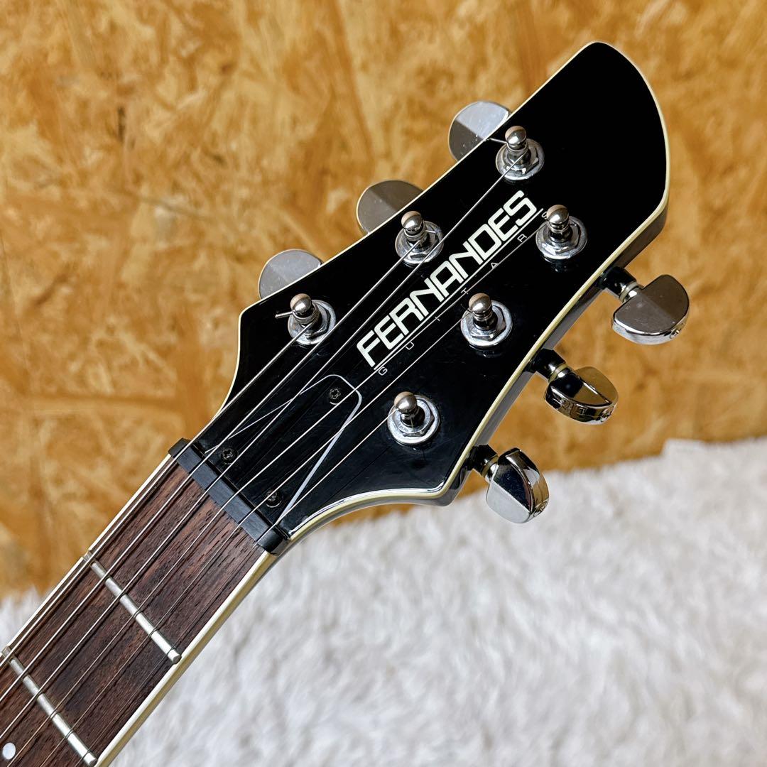 フレイムトップ！FERNANDES APG サスティナー搭載 ブルー 青