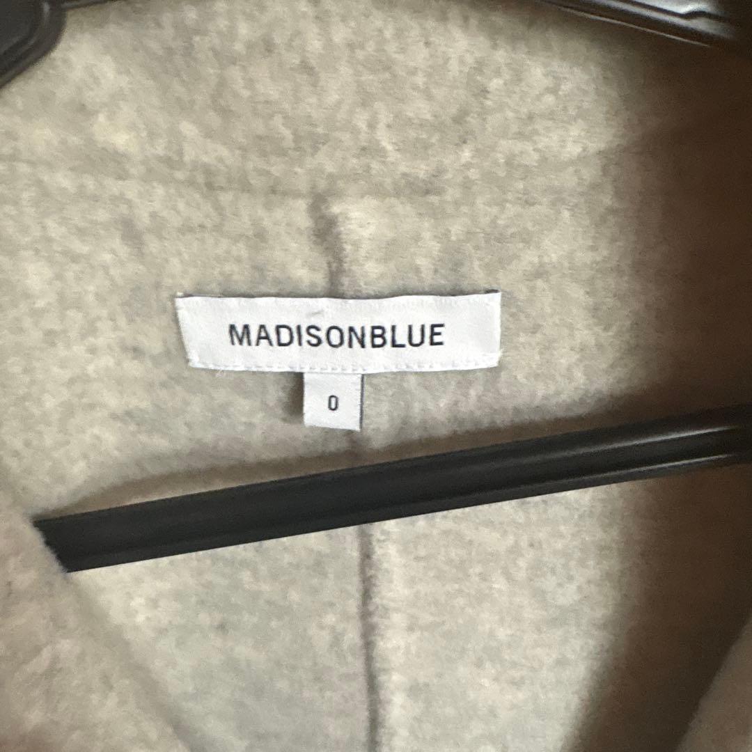 マディソンブルー　MADISON BLUE パールチェスターコート　グレー　00