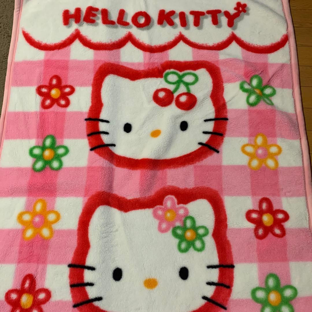 キティ　毛布