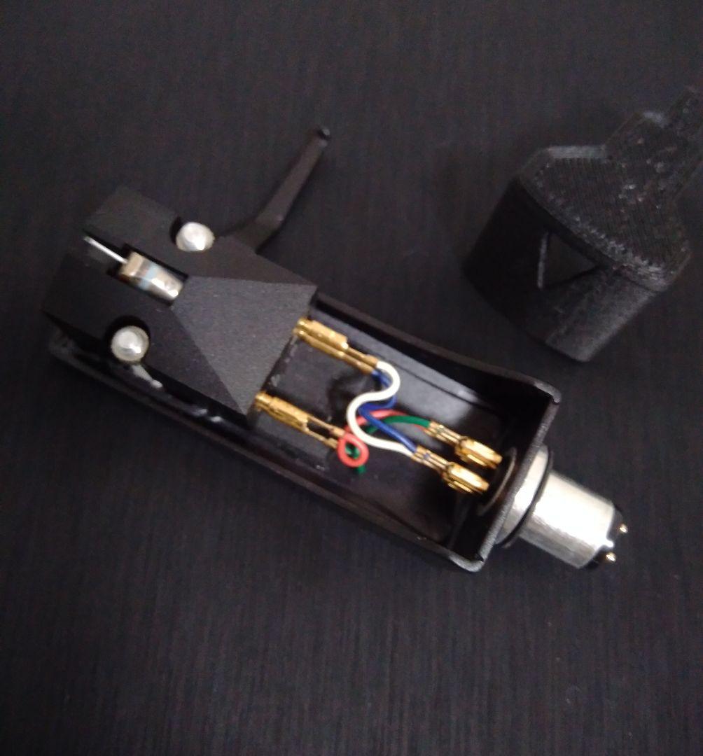 デノン MCカートリッジ DL-103 ヘッドシェルPCL-4 音質良好美品