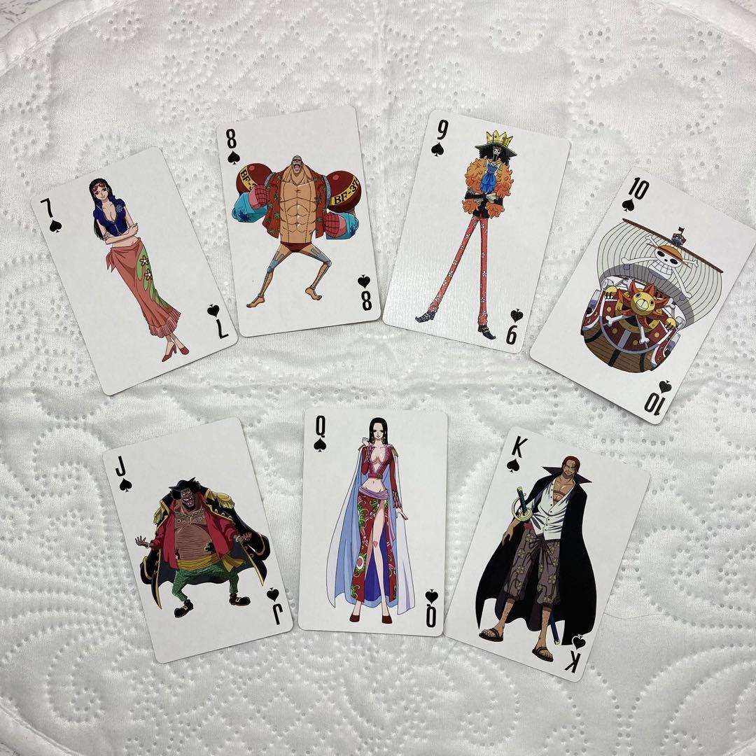 ワンピース ONE PIESE ハンドタオル コンプリートセット 新品トランプ付