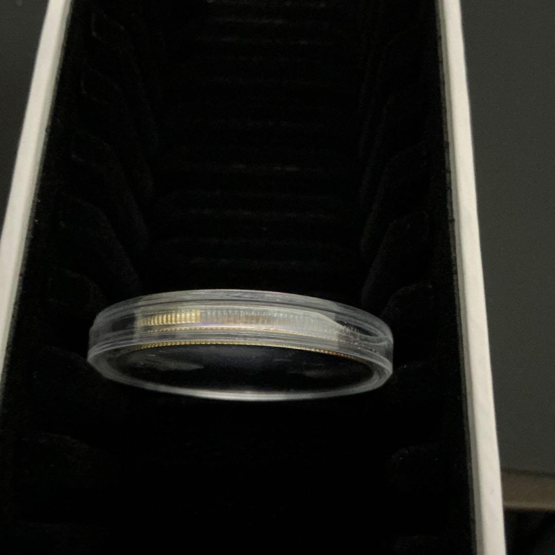 【本物保証】2023年 カナダ メープルリーフ銀貨 1オンス 5ドル 追悼刻印