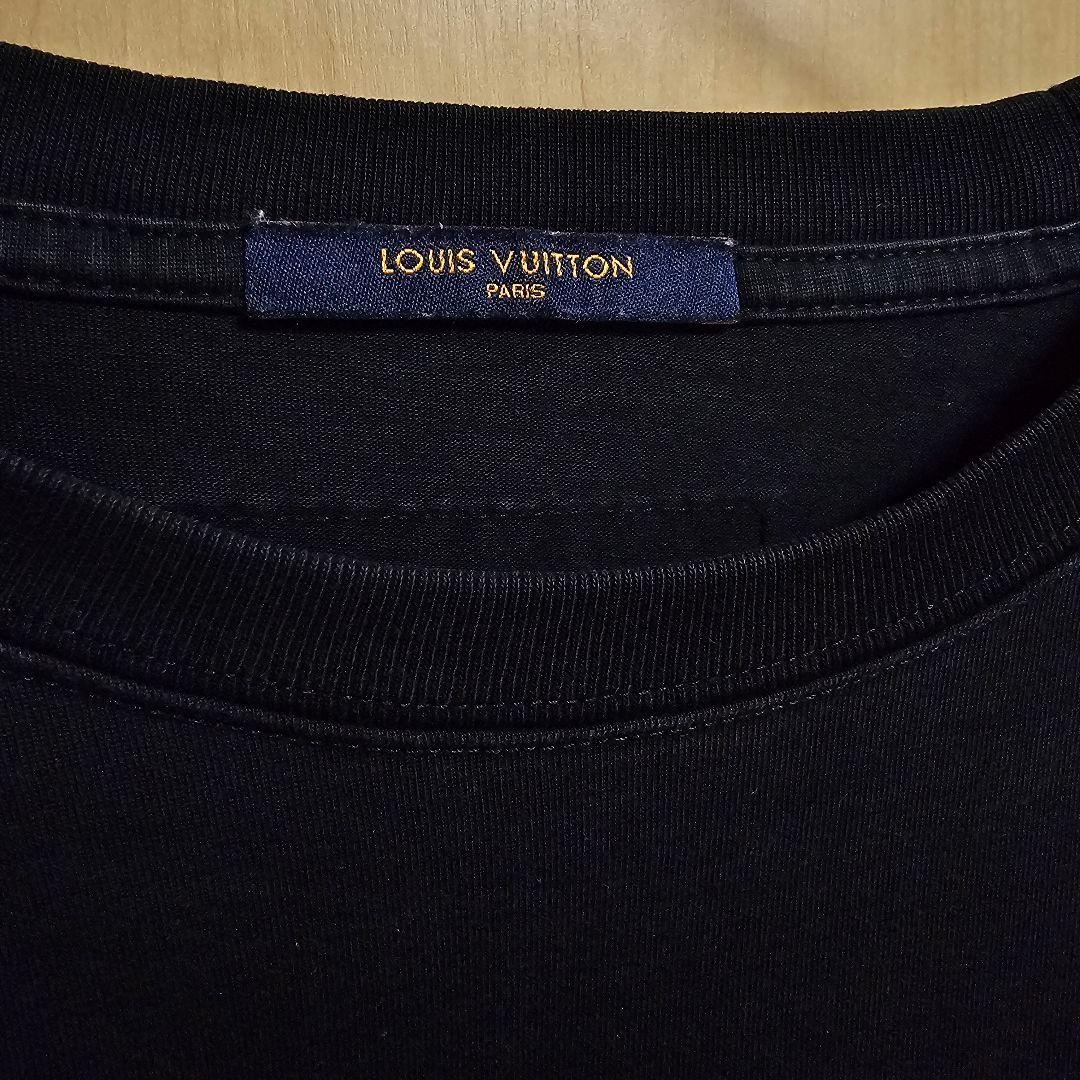 Louis Vuitton ブラック Tシャツ