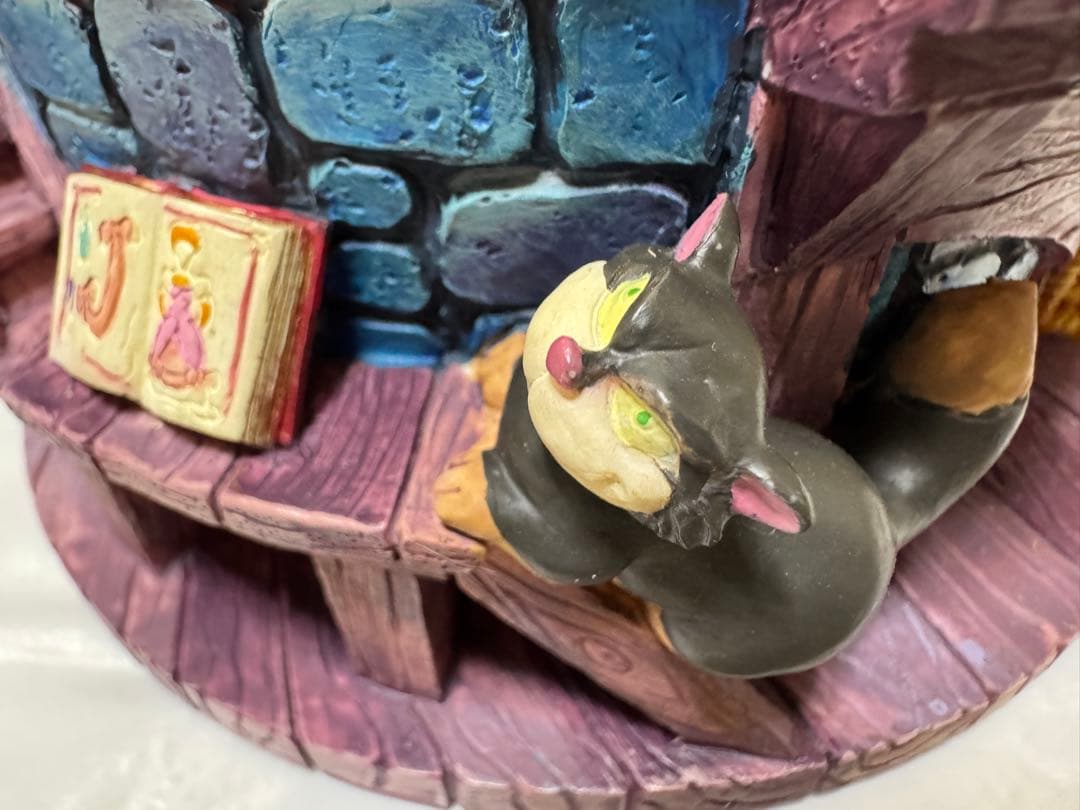 ディズニー シンデレラ オルゴール付き スノーグローブ