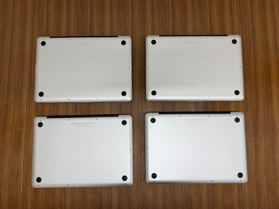 【ジャンク】MacBook Pro A1278 4台セット 部品取り 充電器付き
