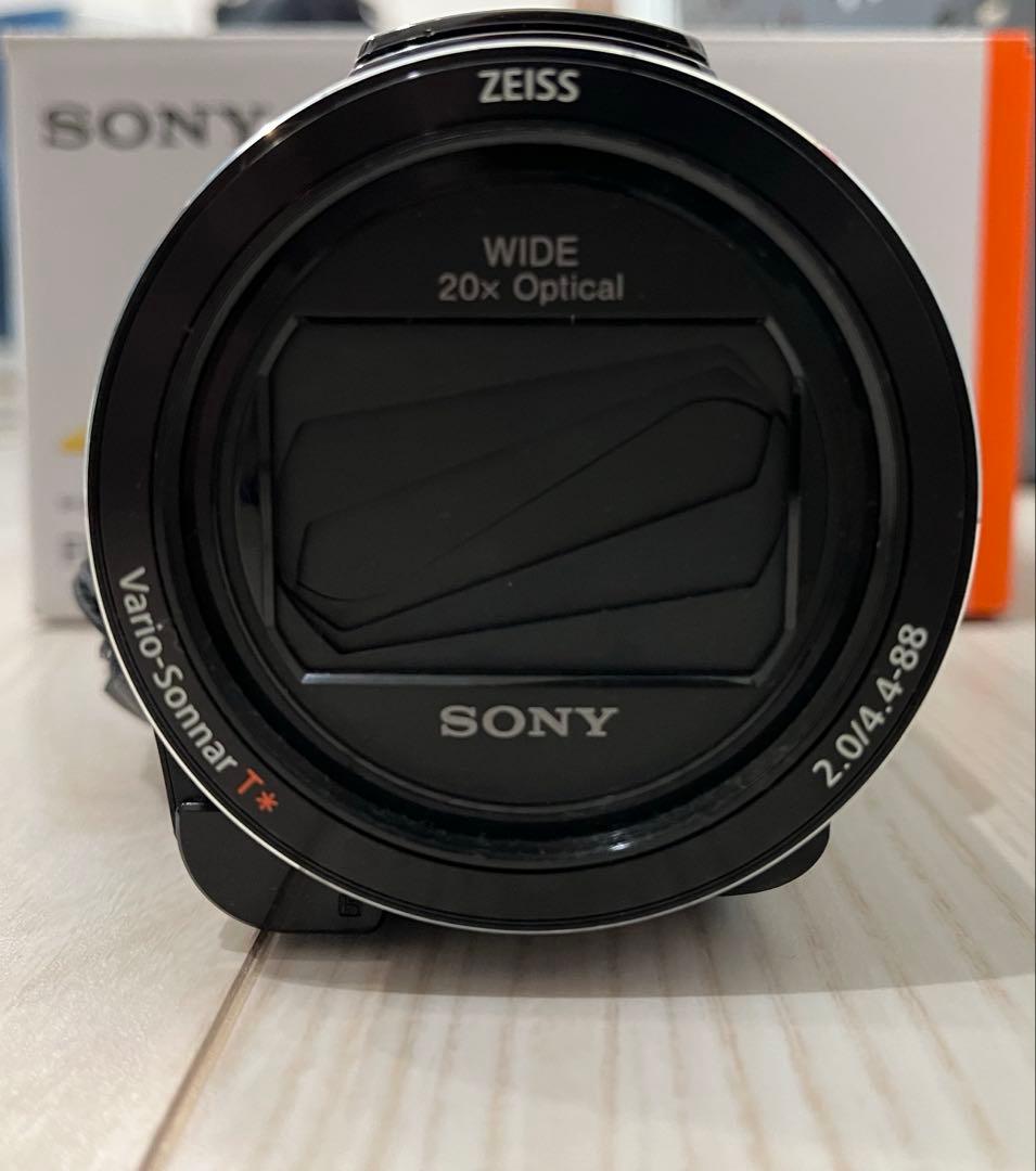 【美品】SONY ハンディカム FDR-AX45A 4K(ブラック)