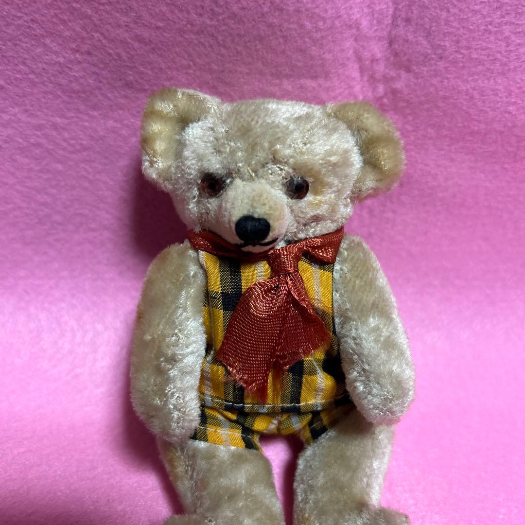 テディベア　ヴィンテージ　アンティークベア　レトロ　ぬいぐるみ　人形　お持たせに