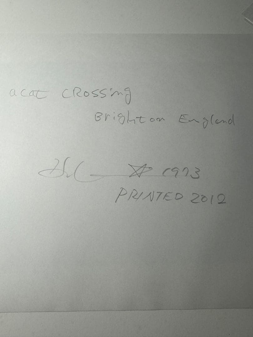 ハービー山口　額付き写真【サイン入り】